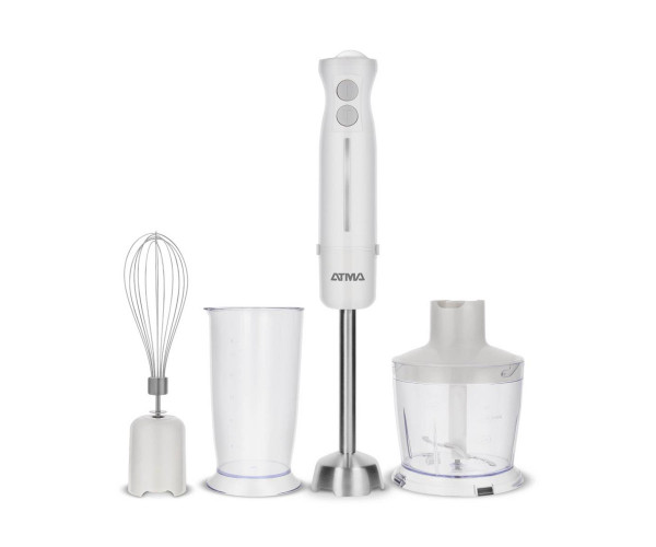 Licuadora de mano Mixer Varilla Metálica con Accesorios 600W Atma LM8530P