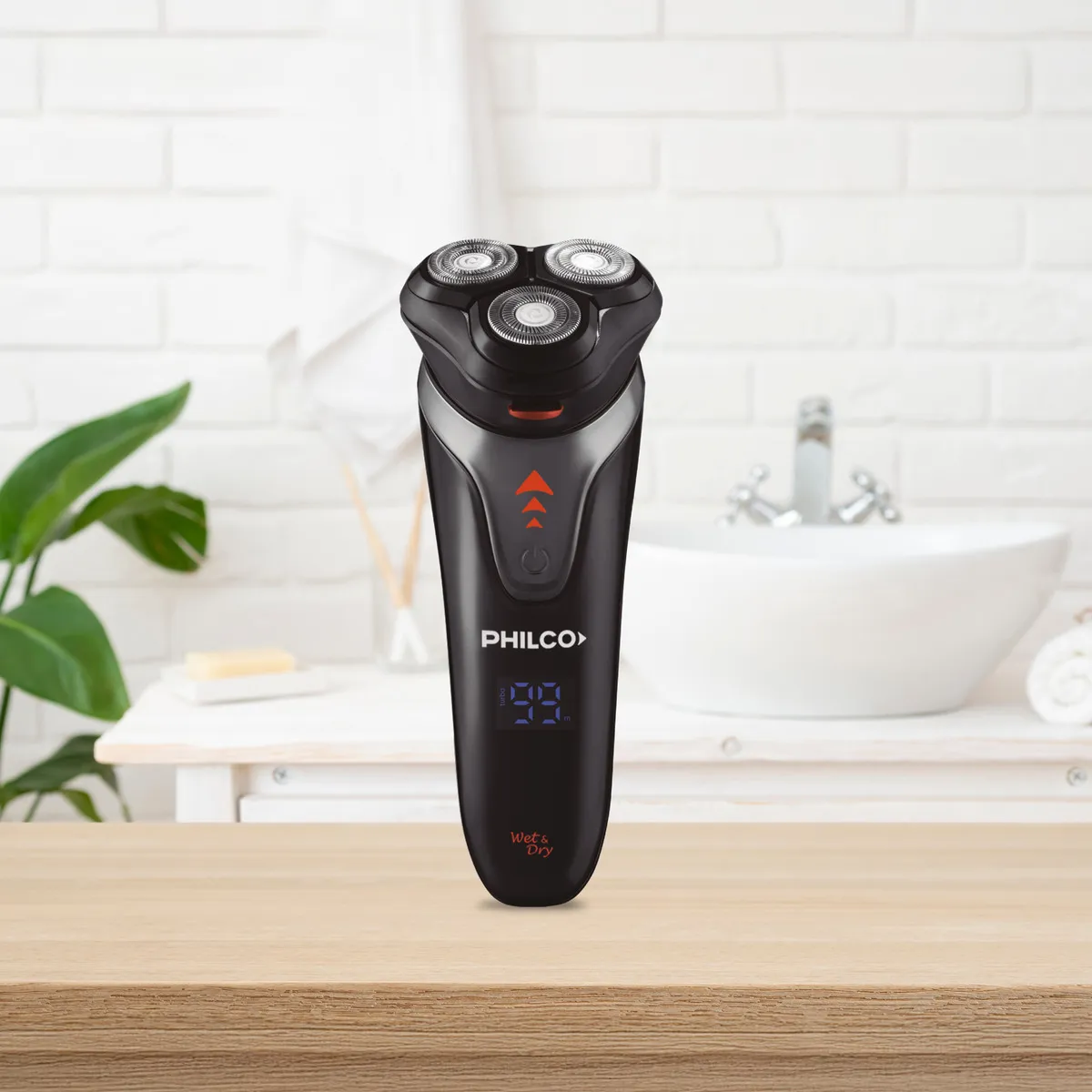 Afeitadora Philco AE5305 Turbo Recortador de patillas - Imagen 2