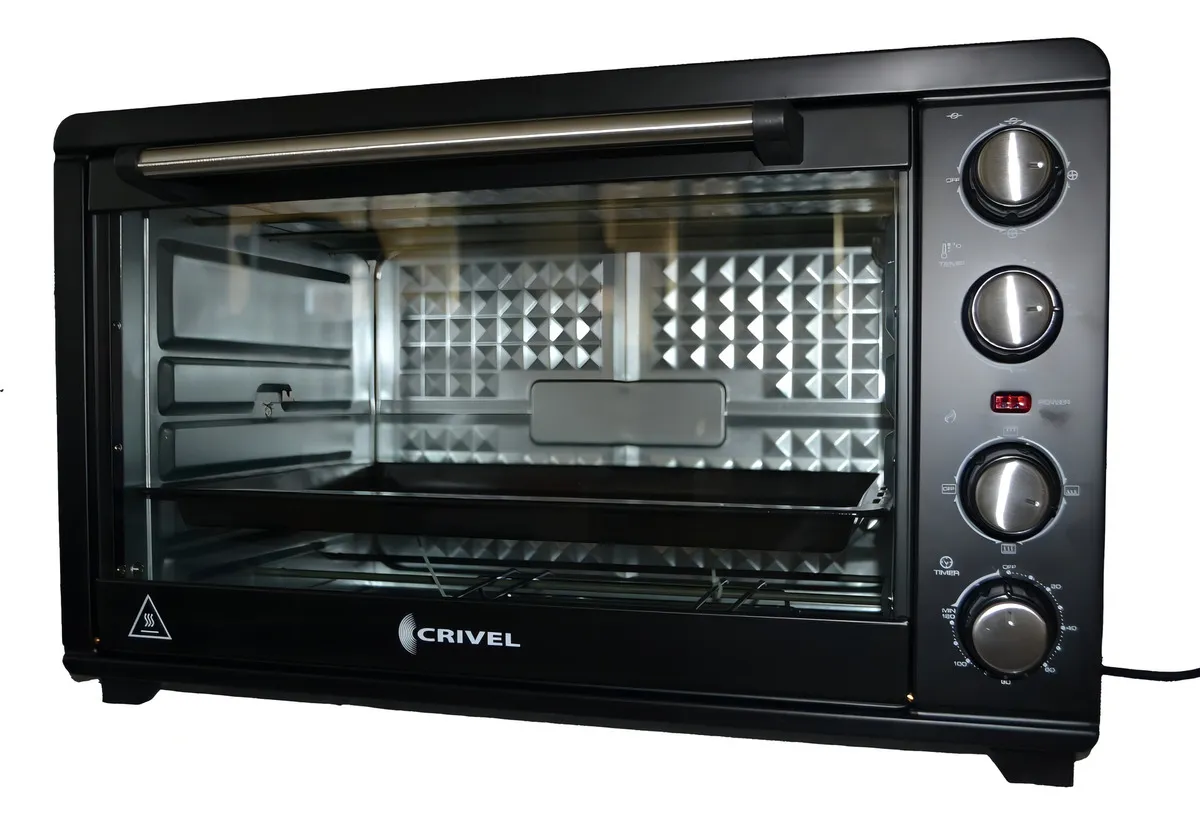 Horno Eléctrico Crivel HE163RCL H63 63L con Convección y Spiedo 2200W - Imagen 2