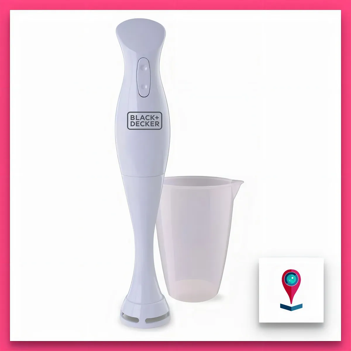 Licuadora de mano Mixer Black+Decker HB1002 blanco 500W - Imagen 5
