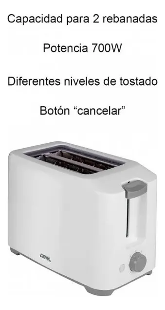 Tostadora eléctrica ATMA TO2180WP - Imagen 4