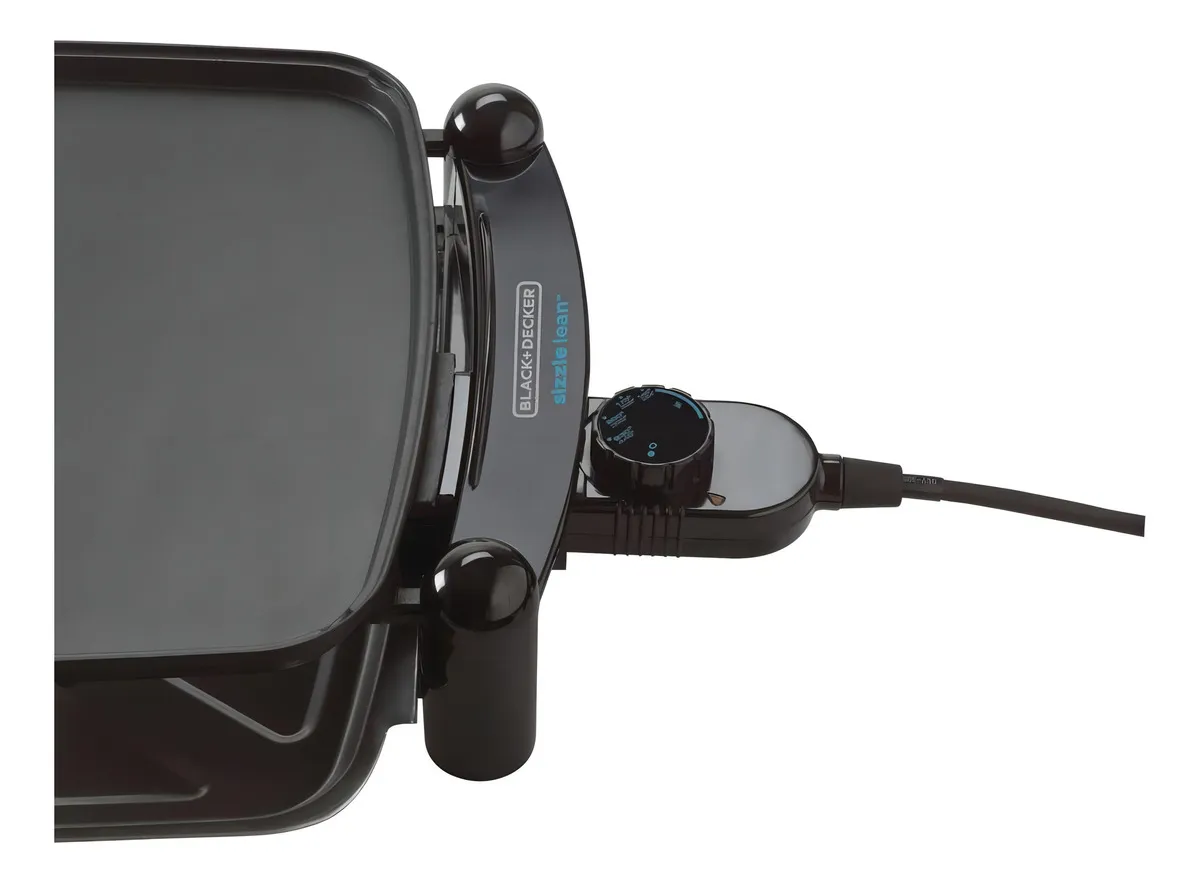 Parrilla Eléctrica Black+Decker Sizzlelean™ IG201-AR negra - Imagen 8