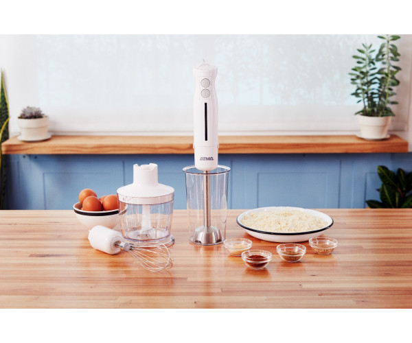 Licuadora de mano Mixer Varilla Metálica con Accesorios 600W Atma LM8530P - Imagen 8