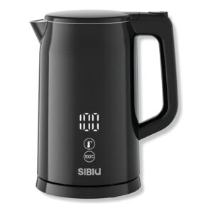 Pava Eléctrica Sibiu PV10 1,7 L 2200 W con Control de Temperatura Digital