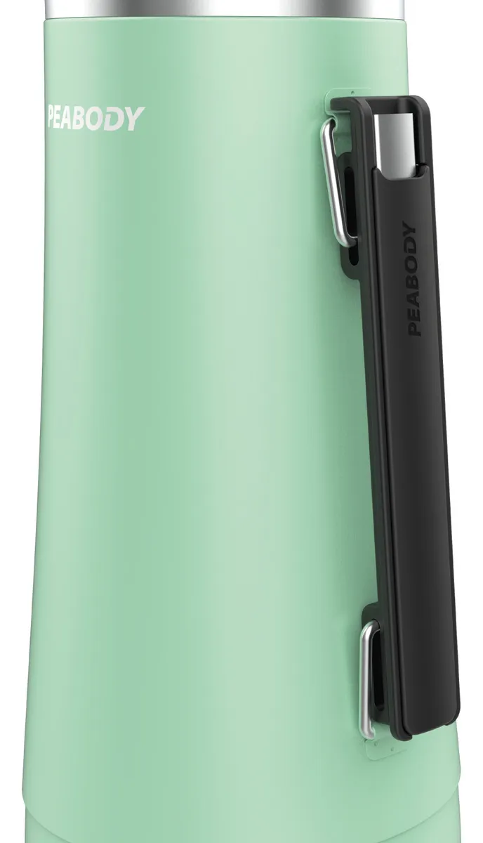 Termo Electrico Peabody ET1001v E-termo 1Lt. mate y bombilla P2 Color Verde - Imagen 9