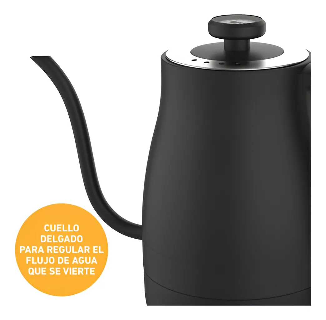 Jarra eléctrica Barista Peabody PE-CK8368 0.8L 1200W Cuello cisne - Imagen 5