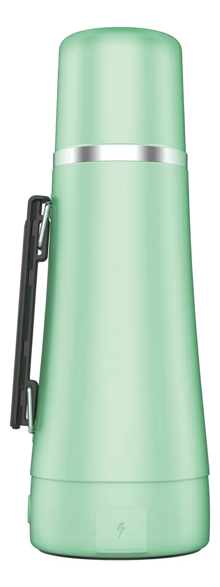 Termo Electrico Peabody ET1001v E-termo 1Lt. mate y bombilla P2 Color Verde - Imagen 8