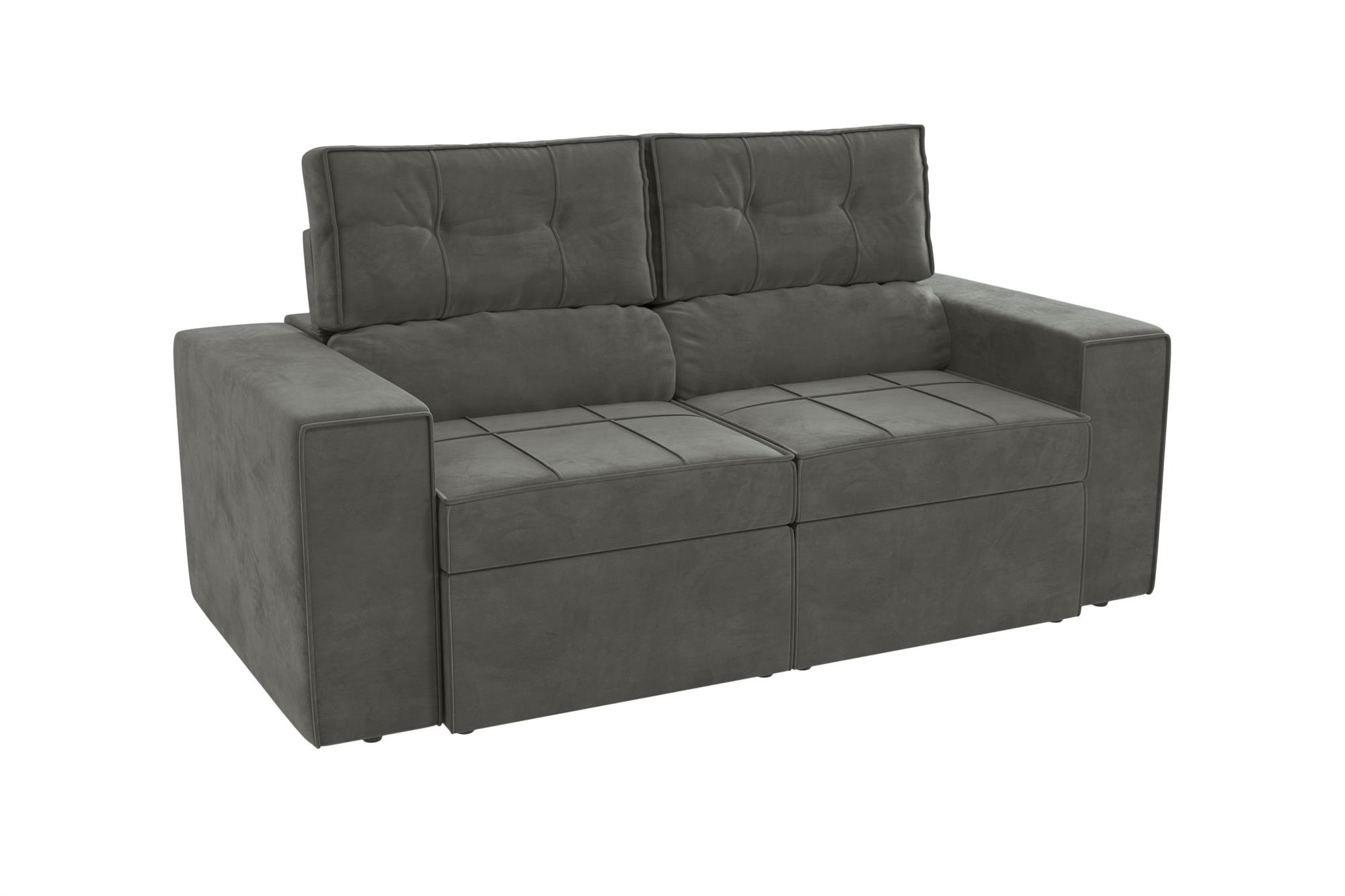 Sofá Kappesberg Lanus S125‑2 A035 tapizado en veludo