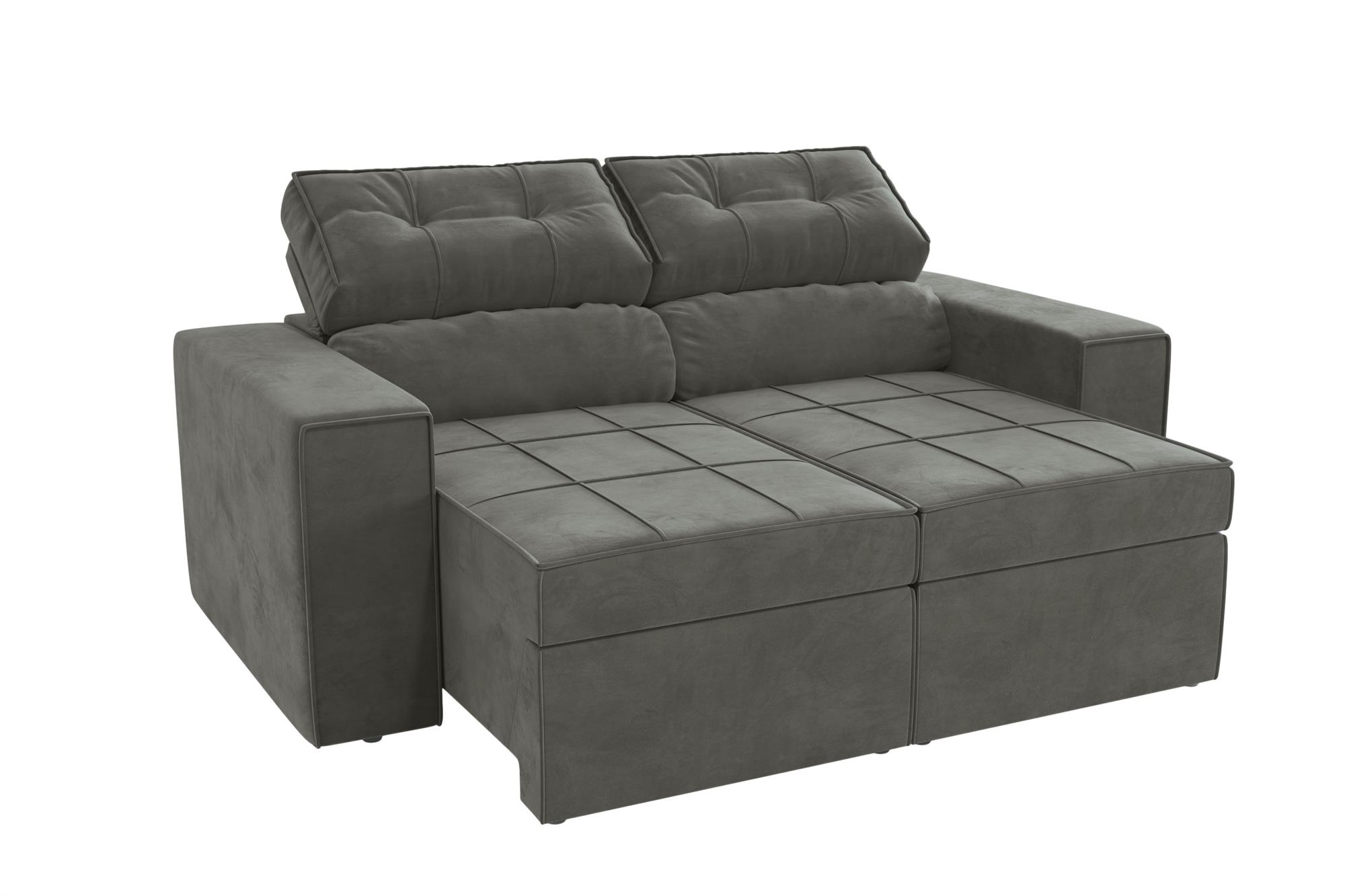 Sofá Kappesberg Lanus S125‑2 A035 tapizado en veludo - Imagen 3