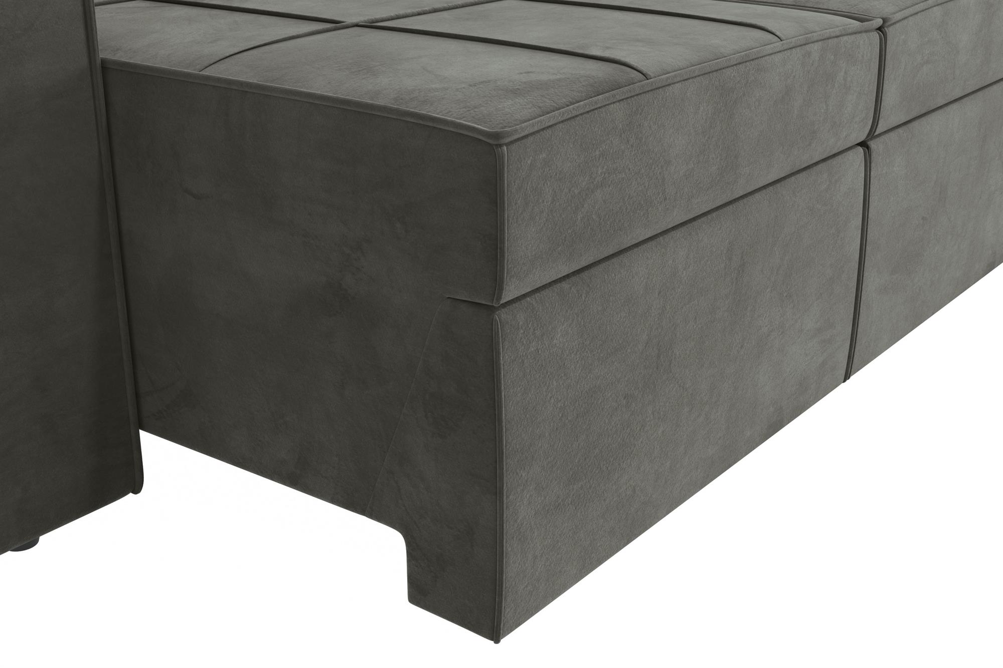 Sofá Kappesberg Lanus S125‑2 A035 tapizado en veludo - Imagen 4