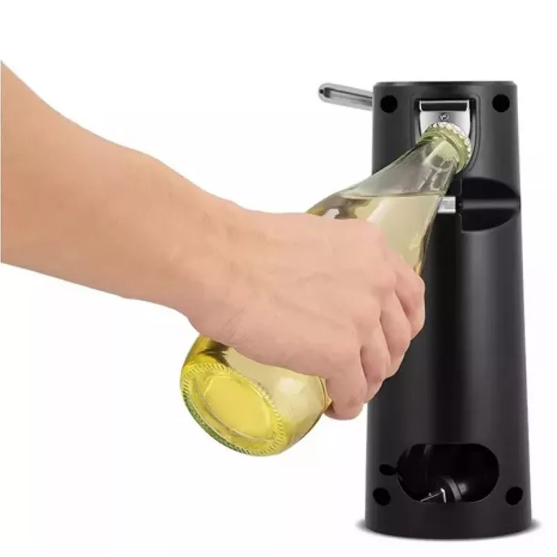 Abrelatas Eléctrico Atma AE23AP 3 en 1 (abrelatas, afilador y destapador) - Imagen 5