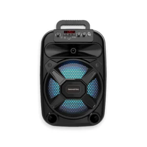 Parlante Bluetooth Dahiatsu D‑S8000BT 2600W PMPO portátil con luces y karaoke
