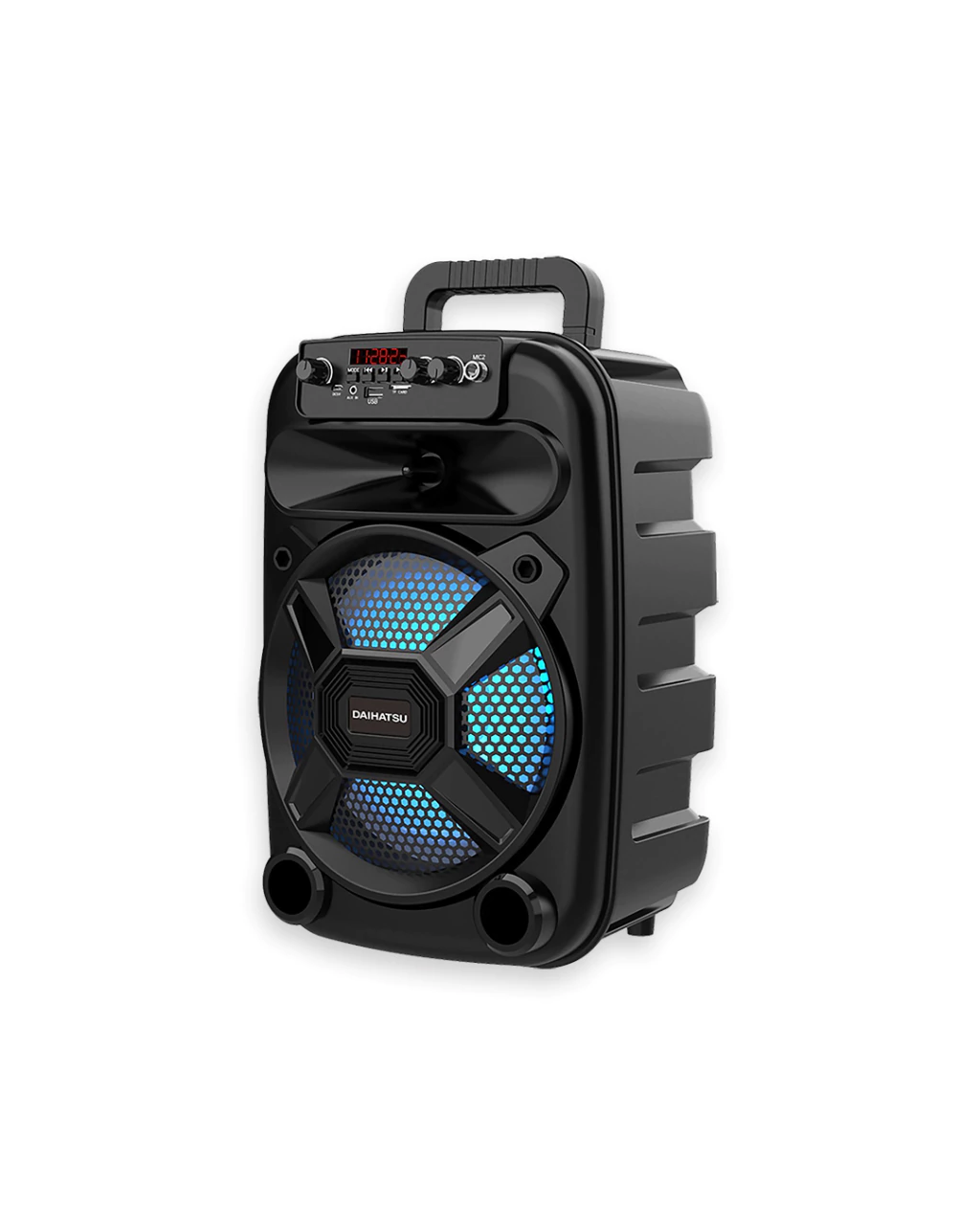 Parlante Bluetooth Dahiatsu D‑S8000BT 2600W PMPO portátil con luces y karaoke - Imagen 3