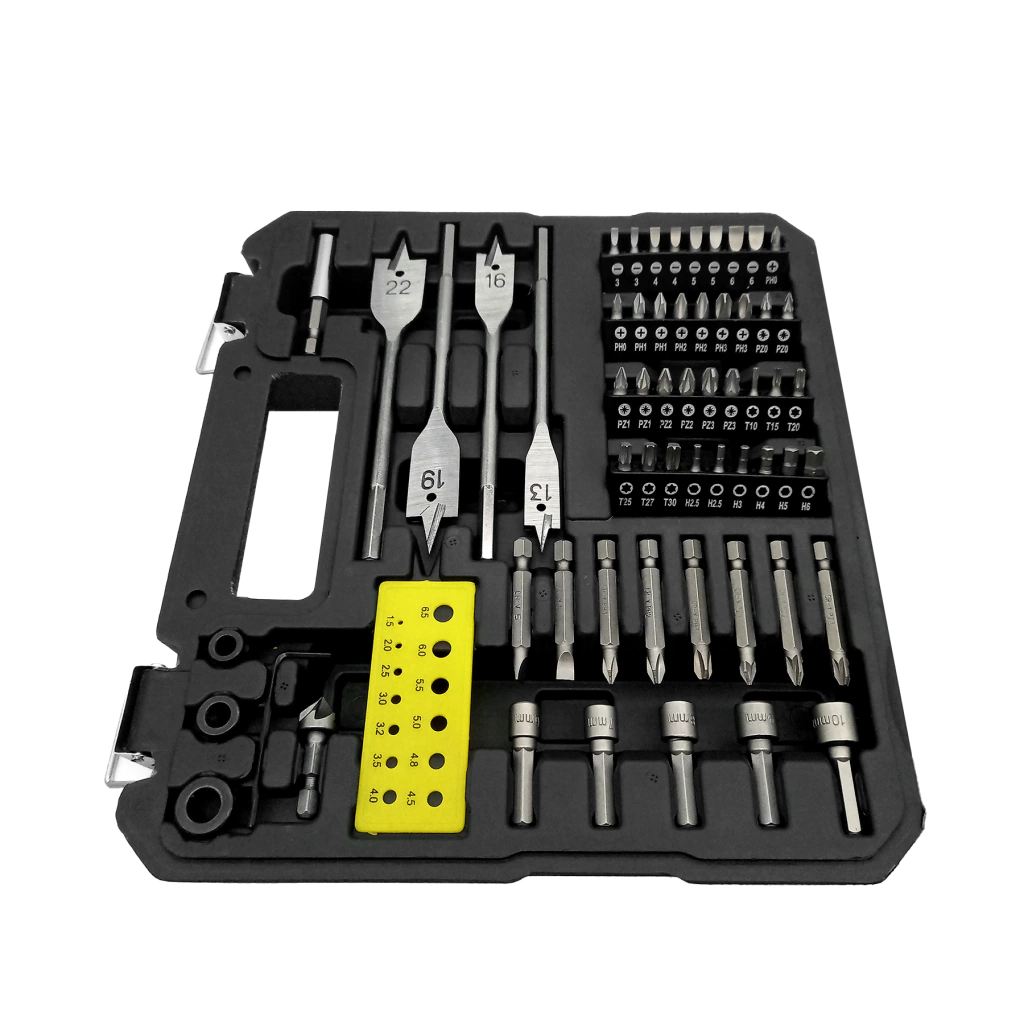 Juego de Brocas y Accesorios Lüsqtoff JATL82‑8 para Taladro (82 piezas) - Imagen 4