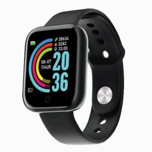 Smartwatch Grow Home GR68 Negro Pantalla 1.44" Ritmo Cardíaco