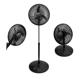 Ventilador de Pie Whitenblack WBVP18K 18'' Oscilante 75W