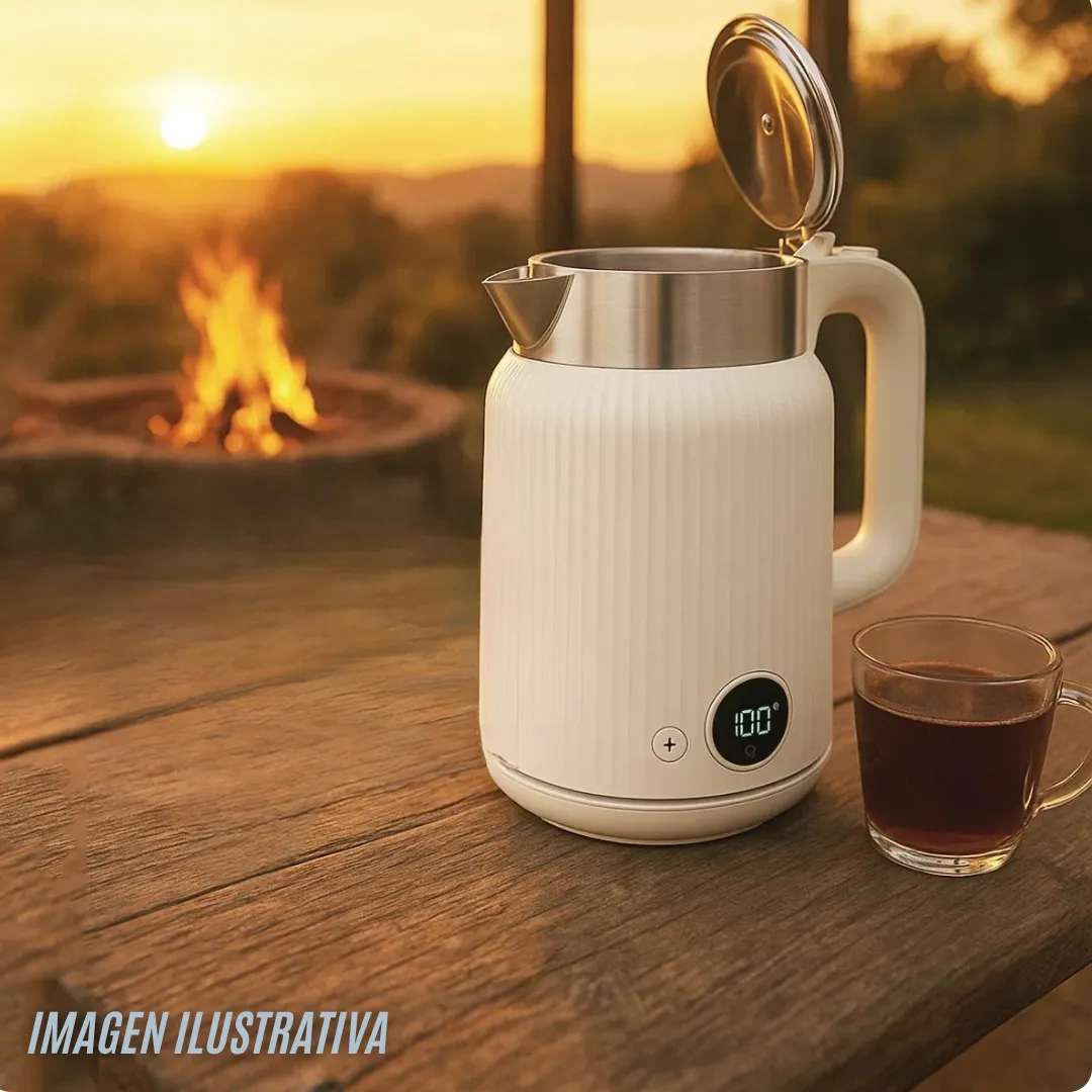 Pava Eléctrica Liliana Safeheat AP992B 1.5Lts - Imagen 6