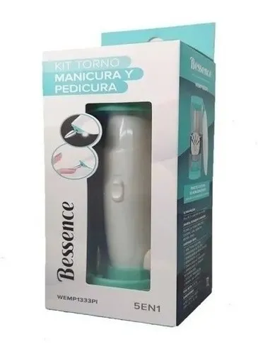 Kit de Manicura y Pedicura Bessence WEMP1333PI Torno 5 en 1 - Imagen 7