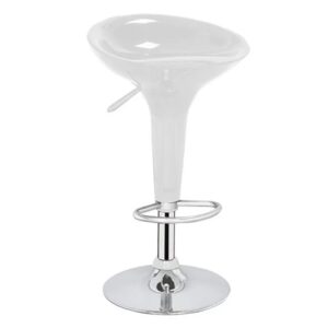 Banqueta de Bar Vonne BABS3‑B Regulable Blanco ABS