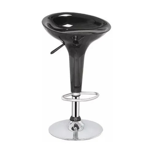 Banqueta de Bar Vonne BABS3‑N Regulable Negro ABS