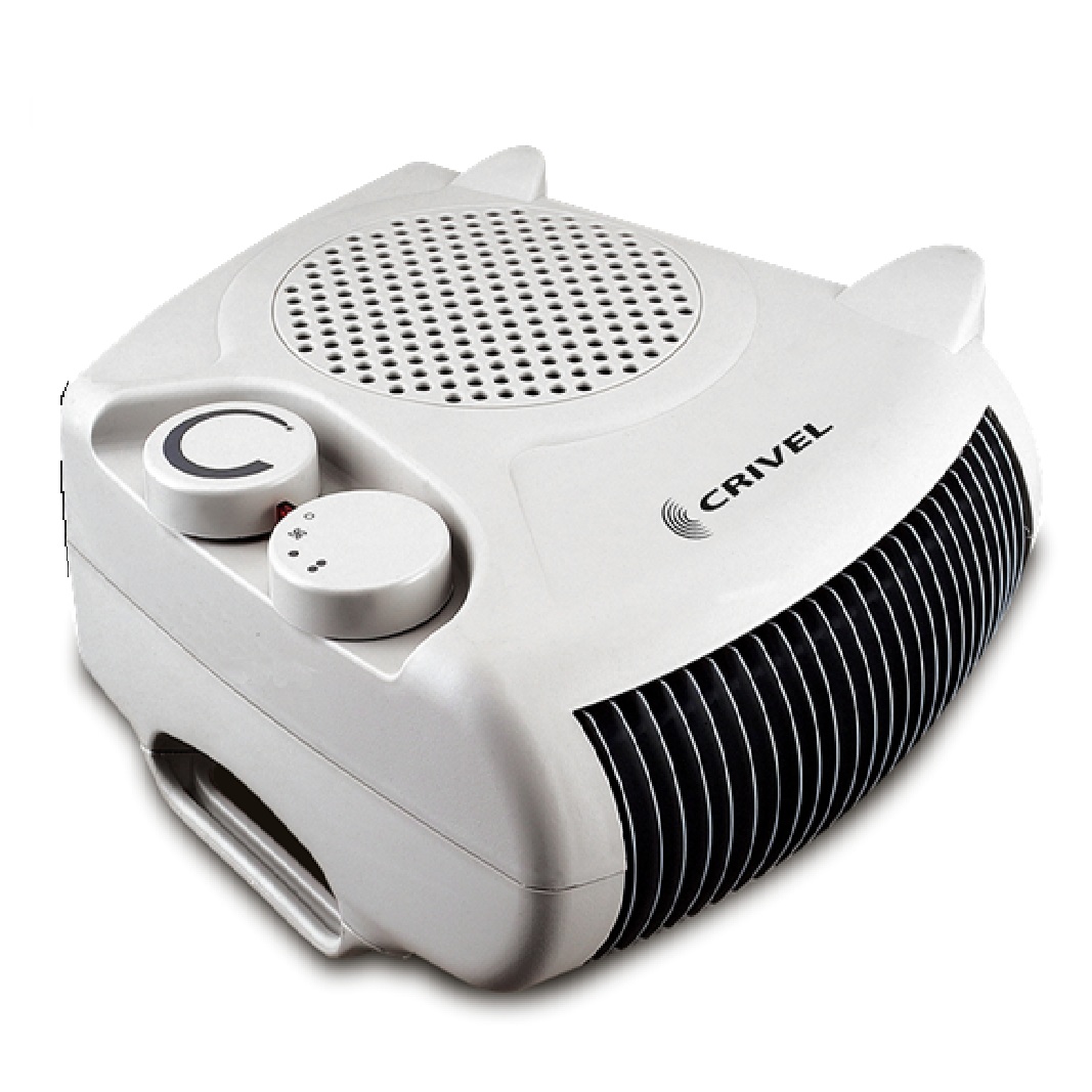 Caloventor Crivel FH‑16 2000 W con Termostato Doble Posición