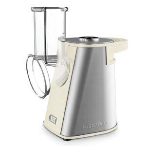 Rallador Eléctrico Lüsqtoff LQ‑RL030 200 W con 3 Accesorios Crema