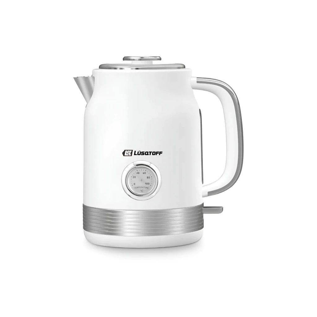 Pava Eléctrica Lüsqtoff LQ‑PV805B 1,7 L con Termómetro Analógico