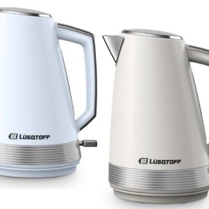 Pava Eléctrica Lüsqtoff LQ‑PV804 1,7 L Inox 2200 W Corte Automático