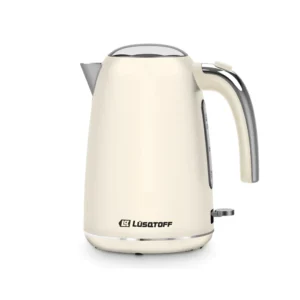 Pava Eléctrica Vintage Lüsqtoff LQ‑PV802 1,7 L Crema 2200 W