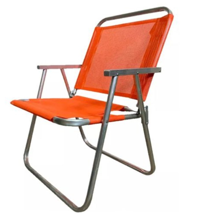 Silla Plegable XL Lüsqtoff Aluminio 120 kg