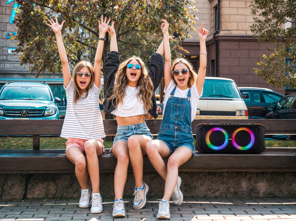 Parlante Party Speaker Moonki Trip MA‑D65TR 60 W RMS Bluetooth - Imagen 10