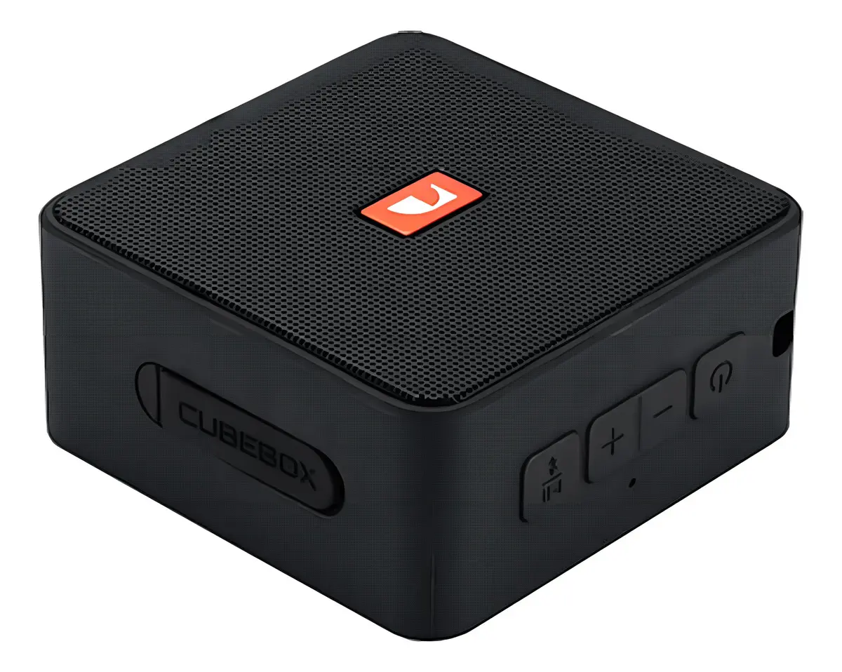 Parlante Bluetooth Nakamichi CubeBox IPX7 5 W Negro - Imagen 2