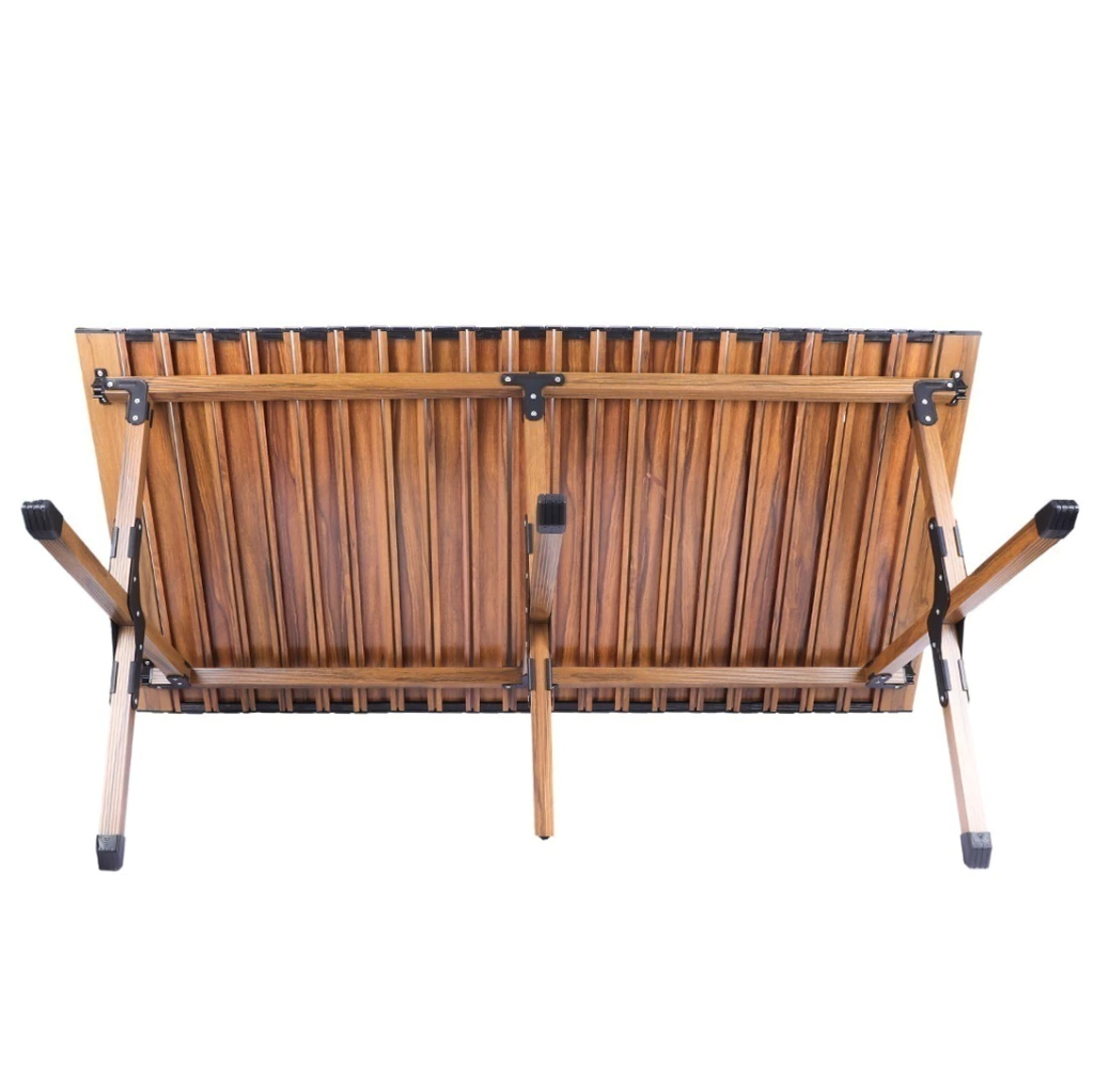 Mesa de Camping Enrollable Kushiro FMCI‑ENAL Aluminio con Bolso - Imagen 3