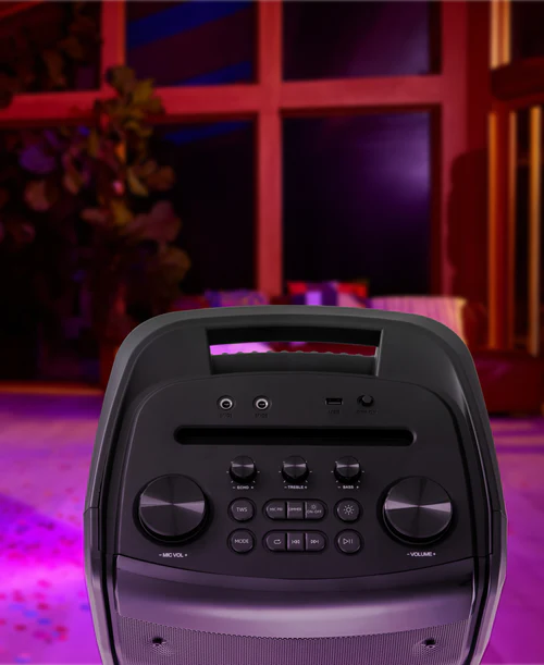 Torre de Sonido Moonki Flame MX‑PB208BLT 90 W RMS Bluetooth TWS - Imagen 7