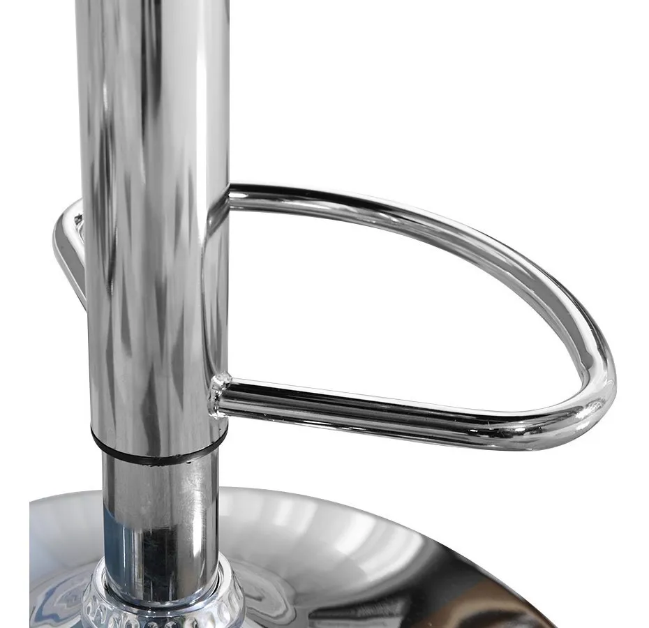 Banqueta de Bar Vonne BBPU02 Regulable con Respaldo Azul - Imagen 6