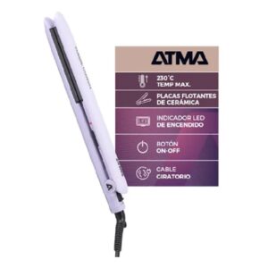 Planchita de Pelo Atma Classic Titanium PL8833P Cerámica 230 °C