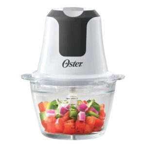 Mini Picadora Oster FPSTFP3340 250 W Bowl de Vidrio con Pulso