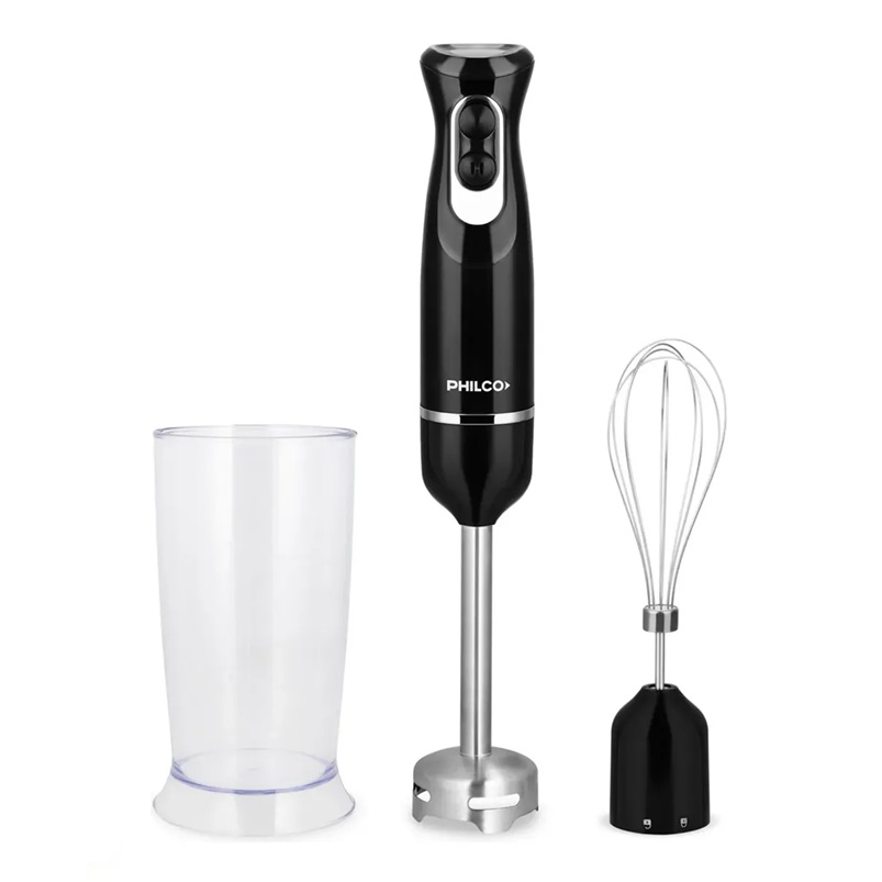 Licuadora de Mano Mixer Philco LMPH8507NP 600W 3en1 con accesorios