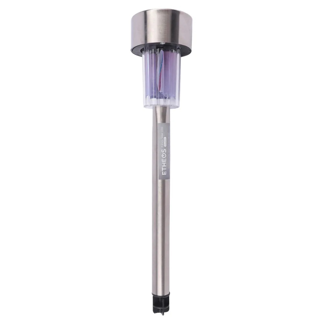 Estaca Solar LED Etheos acero inox. Luz Fría - Imagen 2