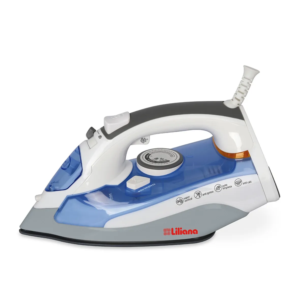 Plancha a Vapor Liliana RPV500 2400W CeramicStyle con Rociador - Imagen 2