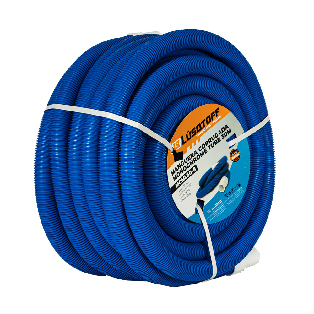 Manguera Pileta Lusqtoff MCML30-8 30m 1 1/2" Autoflotante - Imagen 3