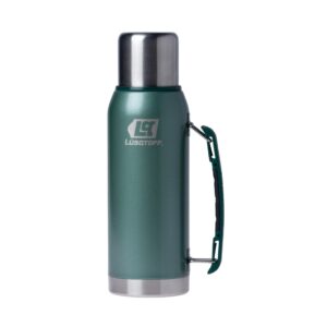 Termo Lüsqtoff TL1-9 1L Pico Cebador con manija Verde Militar