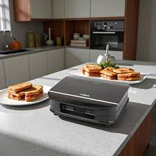 Sandwichera Liliana AS970 Grilltoast 850W Antiadherente - Imagen 3