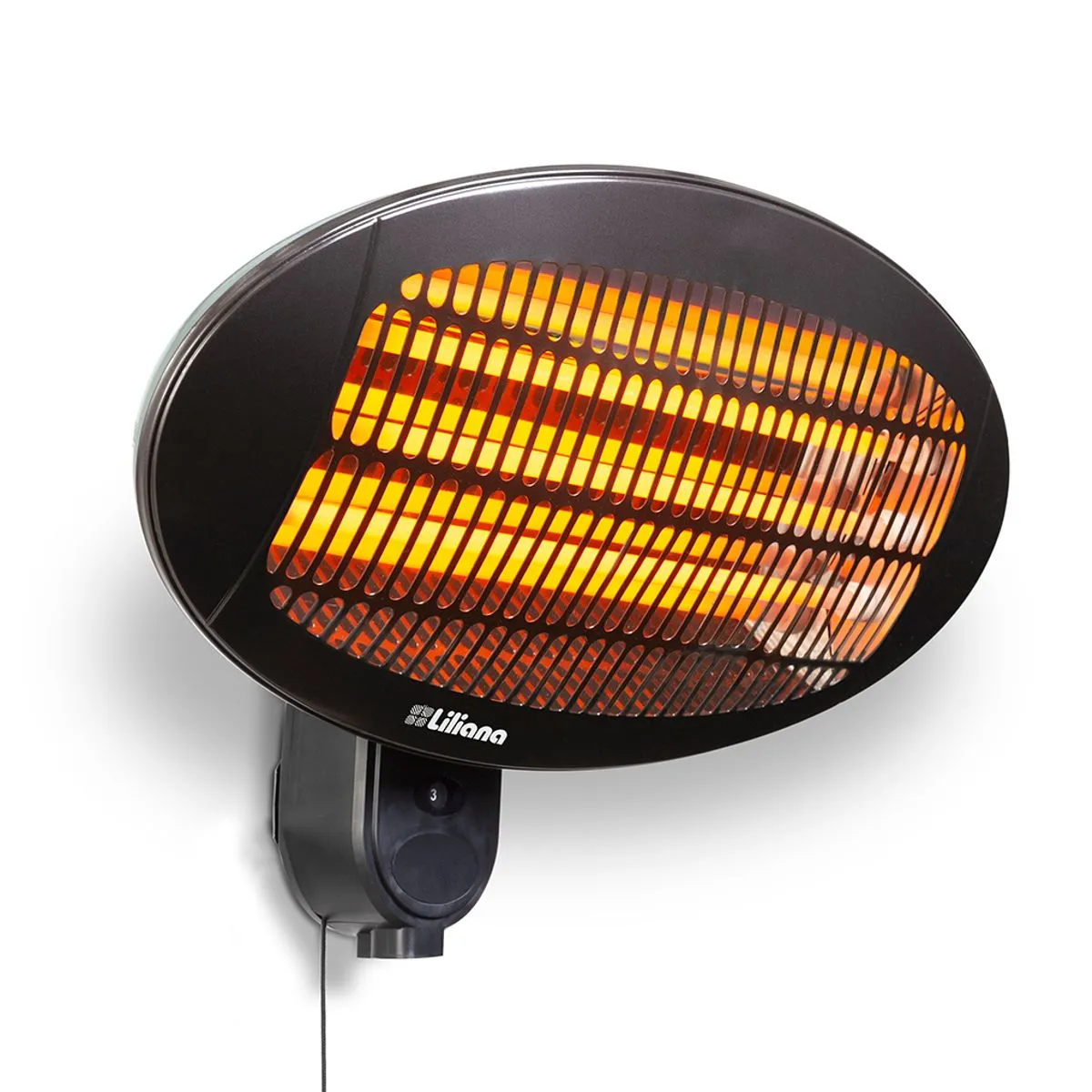 Calefactor Infrarrojo Liliana CIPAR2000 2000W Pared Cuarzo - Imagen 2
