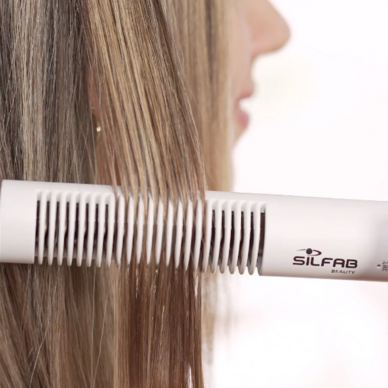 Planchita Silfab BY-623 Antifrizz Cerámica 200°C - Imagen 9
