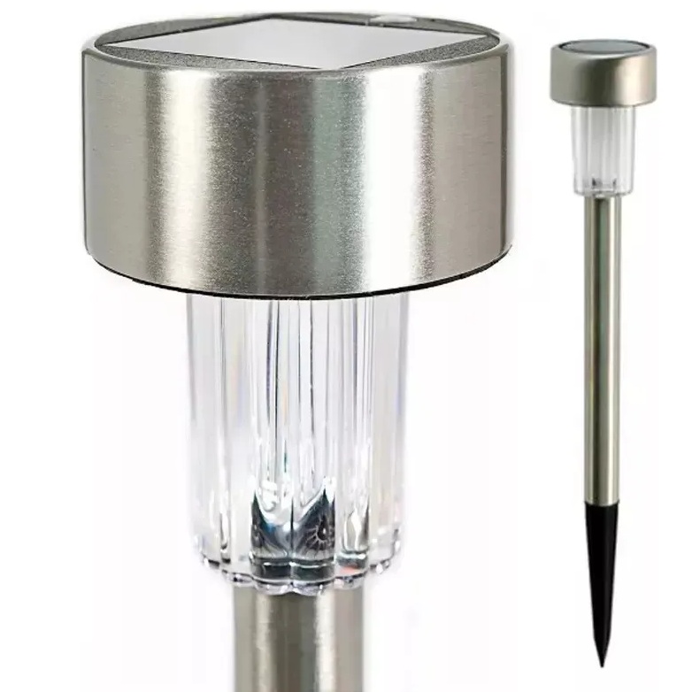 Estaca Solar LED Etheos acero inox. Luz Fría - Imagen 8