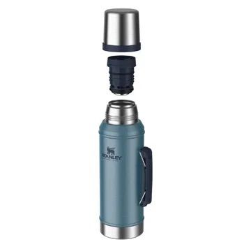 Termo Stanley Classic 950ml Acero con manija y pico cebador - Imagen 4