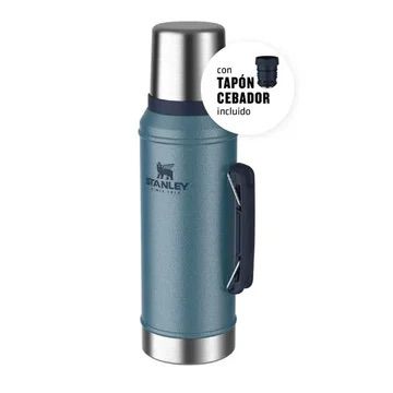 Termo Stanley Classic 950ml Acero con manija y pico cebador - Imagen 5