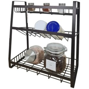 Organizador Escurridor Crystal Rock CR15609 3 Niveles Metálico