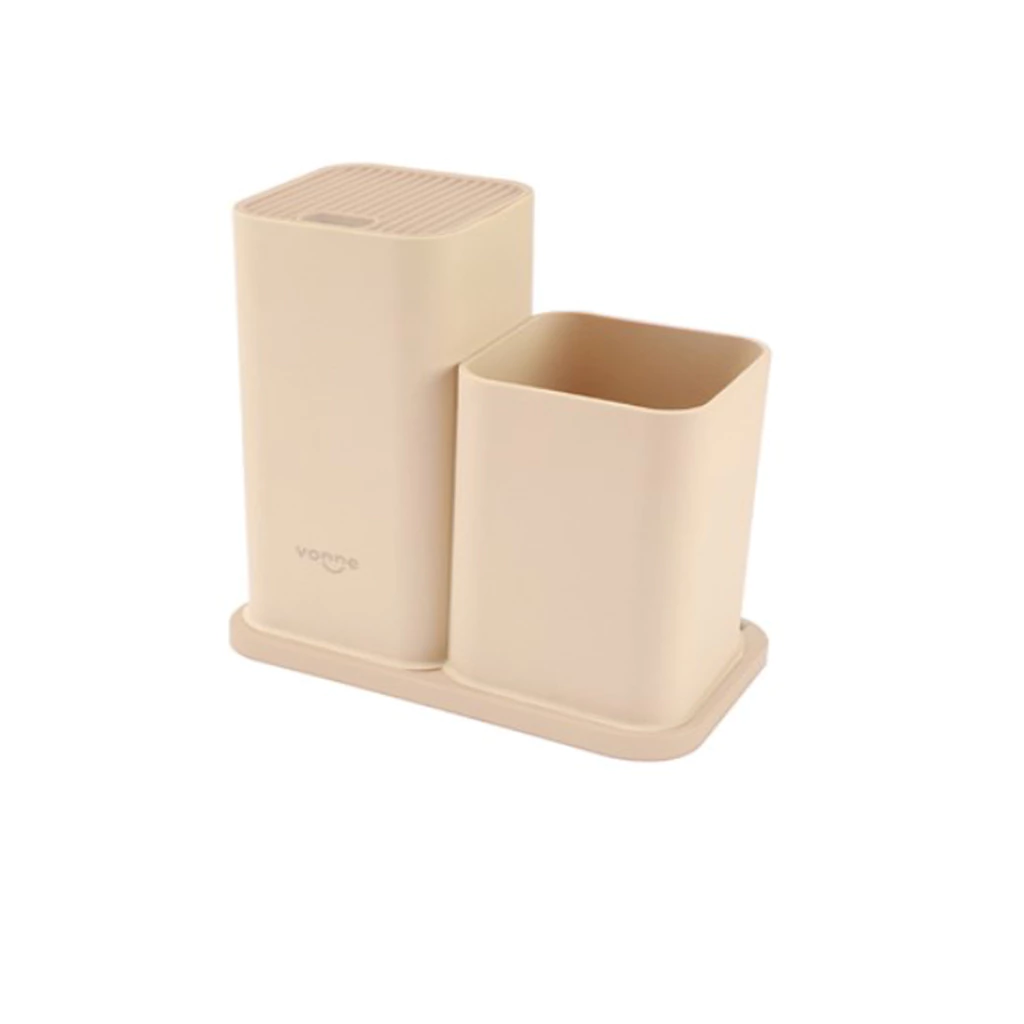 Set de Utensilios Vonne CUSS-AR19 x19 Piezas con Organizador y Tabla Arena - Imagen 2